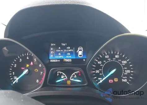 2017 Ford Escape Se из США, поврежденный, VIN 1FMCU9GD4HUD09582